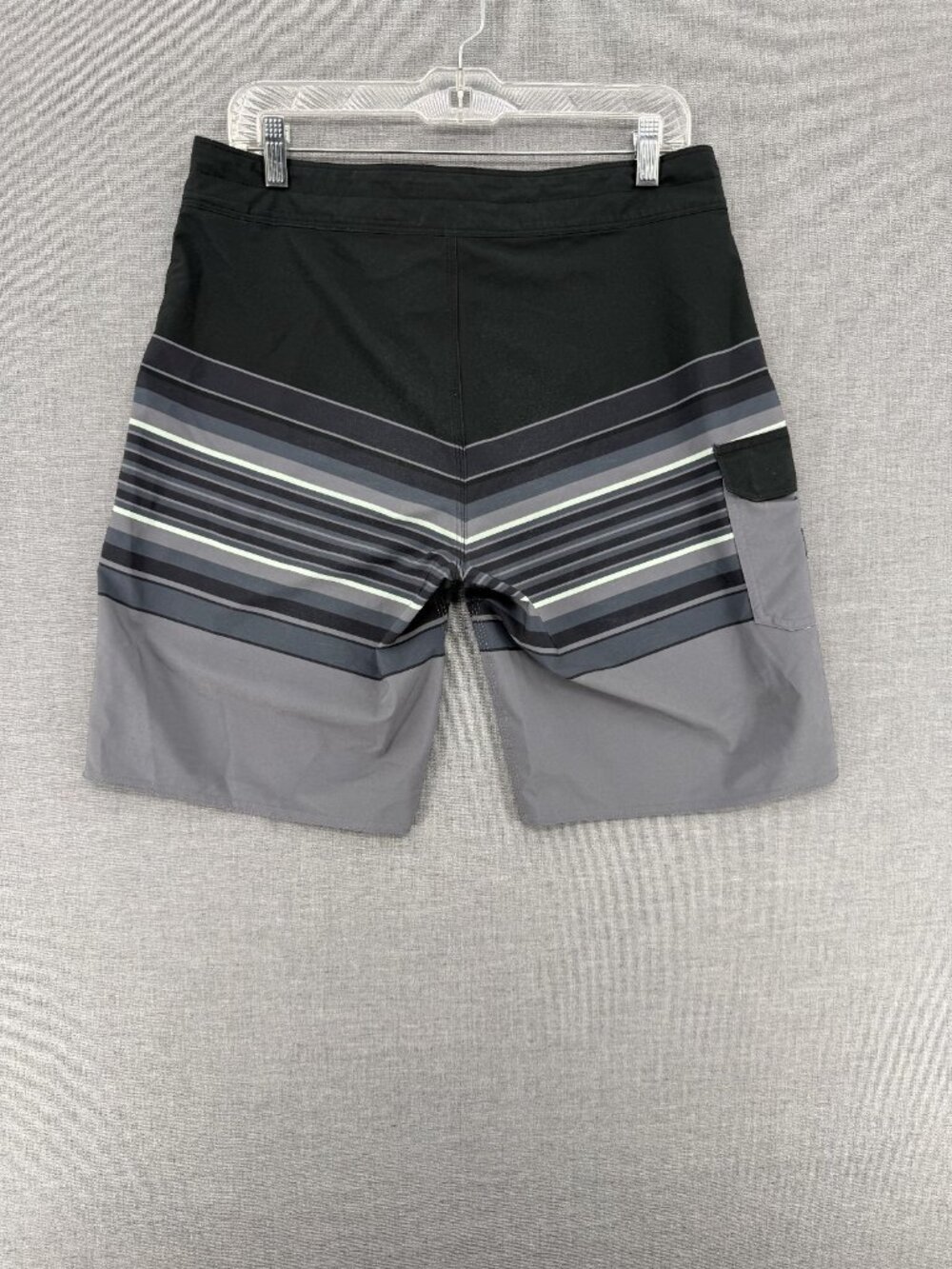 Billabong All Day Pro Board Shorts Mens 31 9" Swim Trunks Drawstring Striped - Picture 2 of 6